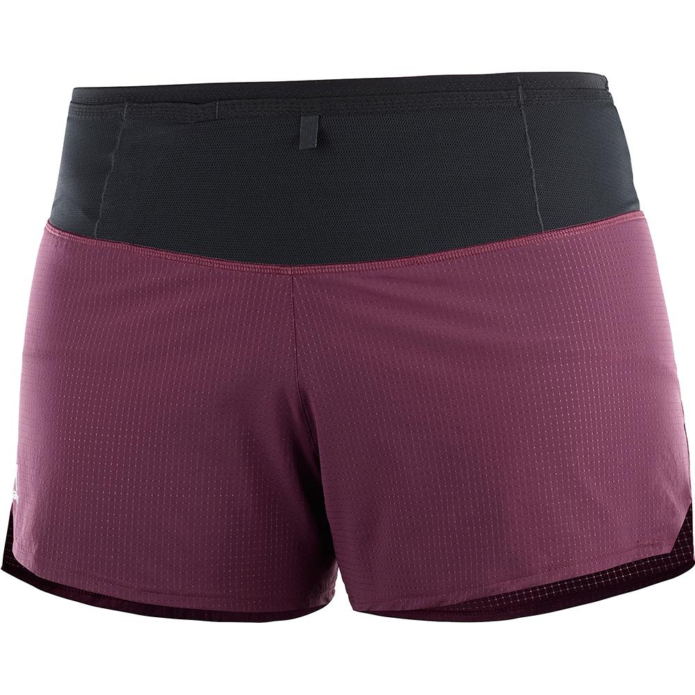 SALOMON UK SENSE W - Womens Shorts Purple,ACGL17940